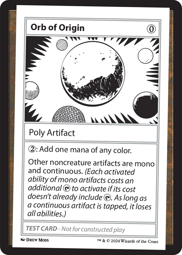 Orb of Origin [Mystery Booster 2 Playtest Cards] | PLUS EV GAMES 