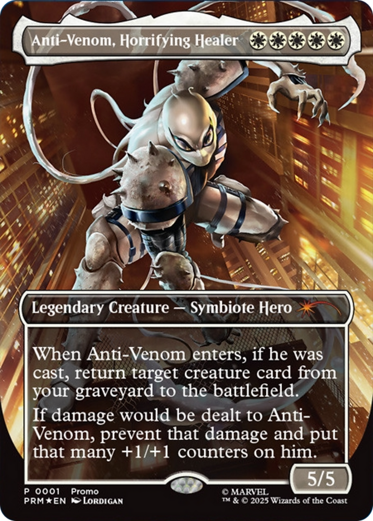 Anti-Venom, Horrifying Healer (Borderless) [Media Promos] | PLUS EV GAMES 