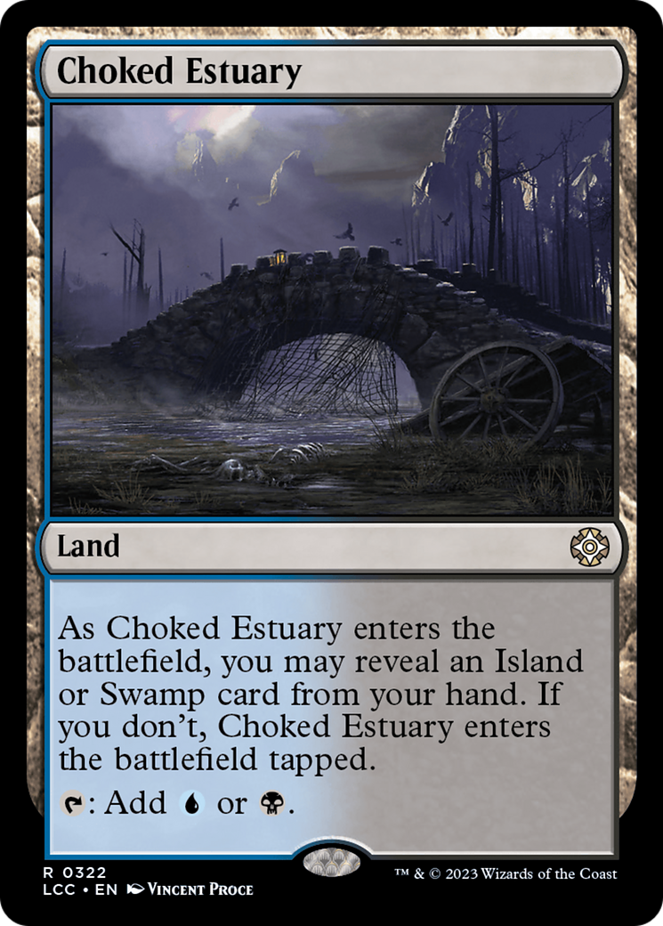 Choked Estuary [The Lost Caverns of Ixalan Commander] | PLUS EV GAMES 