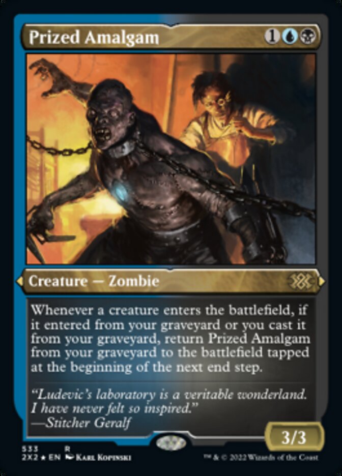 Prized Amalgam (Foil Etched) [Double Masters 2022] | PLUS EV GAMES 