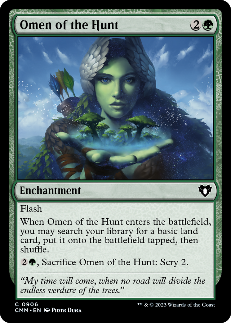 Omen of the Hunt [Commander Masters] | PLUS EV GAMES 