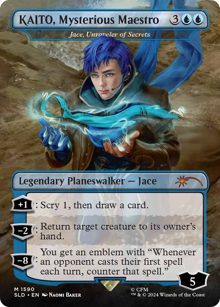 KAITO, Mysterious Maestro - Jace, Unraveler of Secrets [Secret Lair Drop Series] | PLUS EV GAMES 