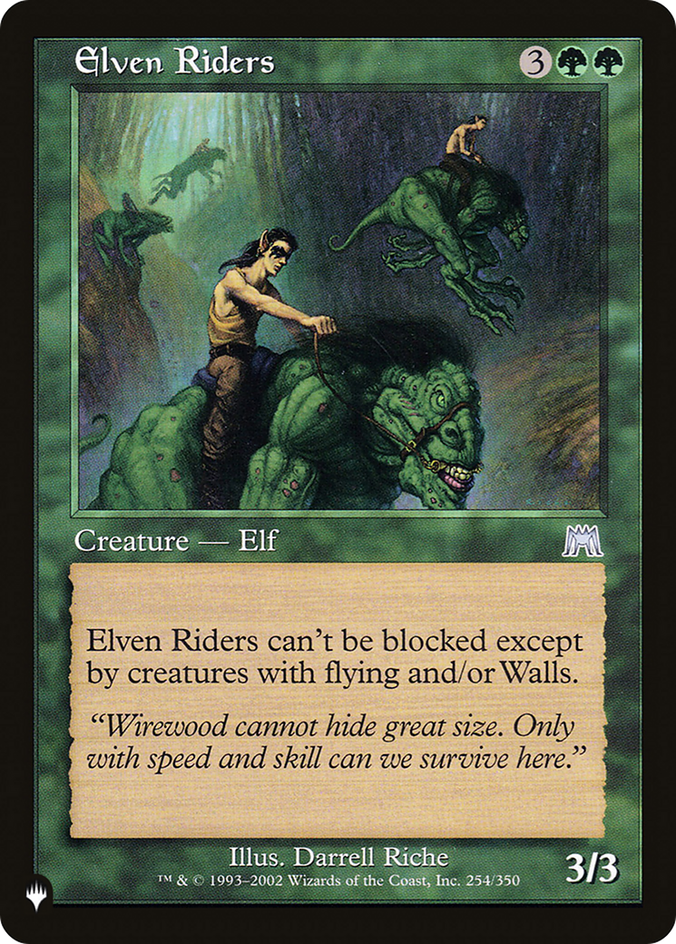 Elven Riders [The List Reprints] | PLUS EV GAMES 