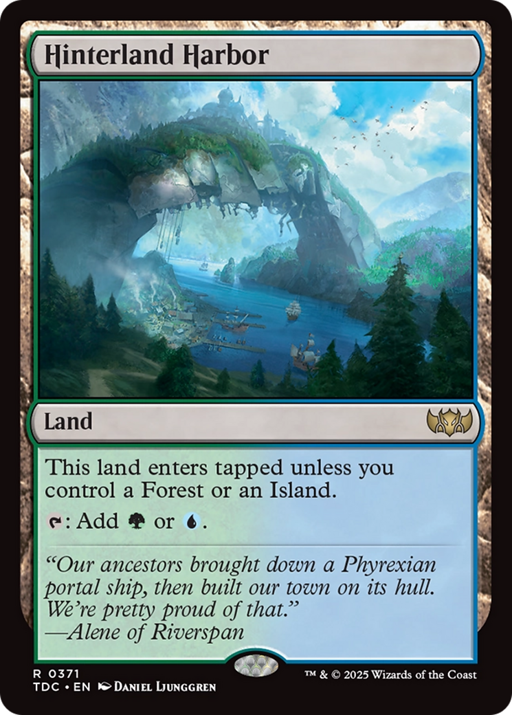 Hinterland Harbor [Tarkir: Dragonstorm Commander] | PLUS EV GAMES 