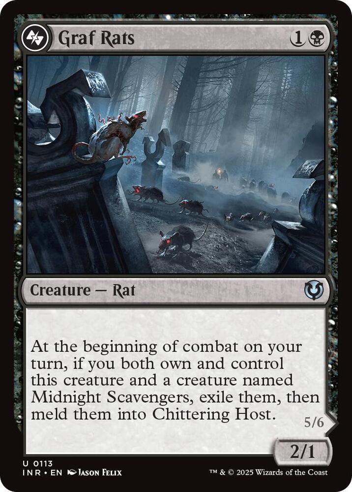 Graf Rats [Innistrad Remastered] | PLUS EV GAMES 