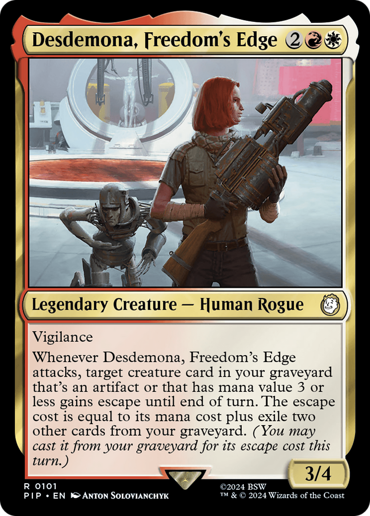 Desdemona, Freedom's Edge [Fallout] | PLUS EV GAMES 