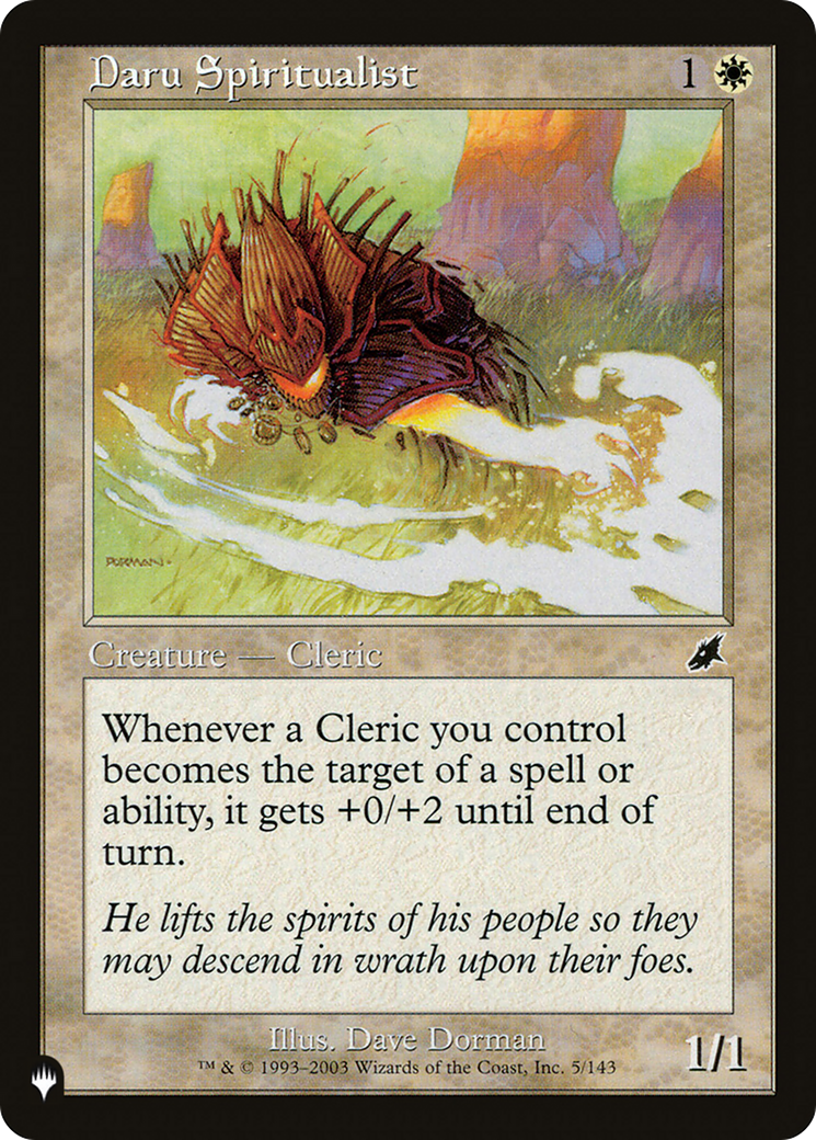 Daru Spiritualist [The List Reprints] | PLUS EV GAMES 