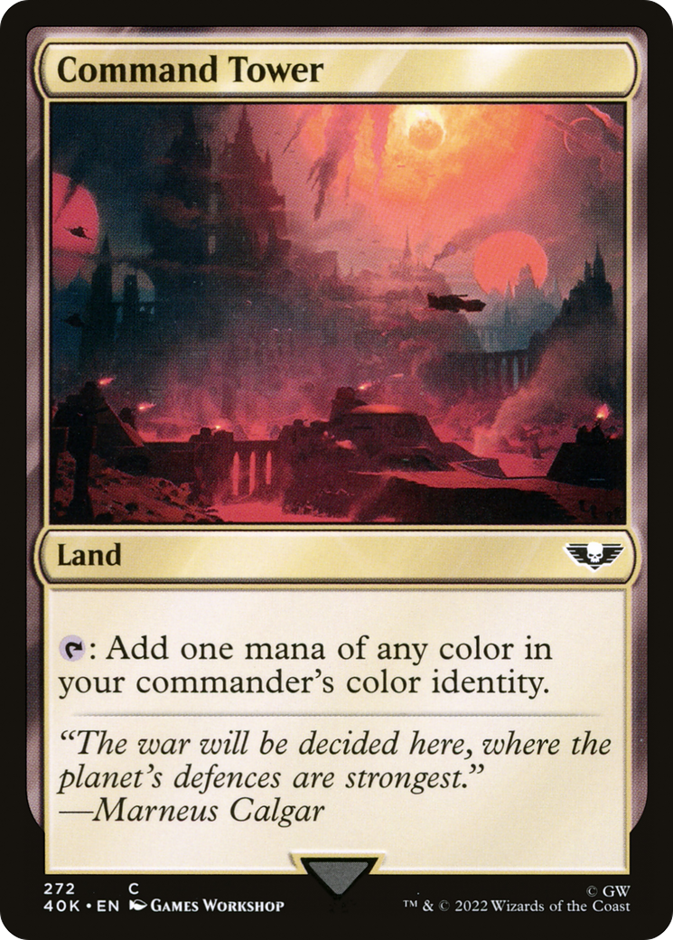 Command Tower (272) [Universes Beyond: Warhammer 40,000]