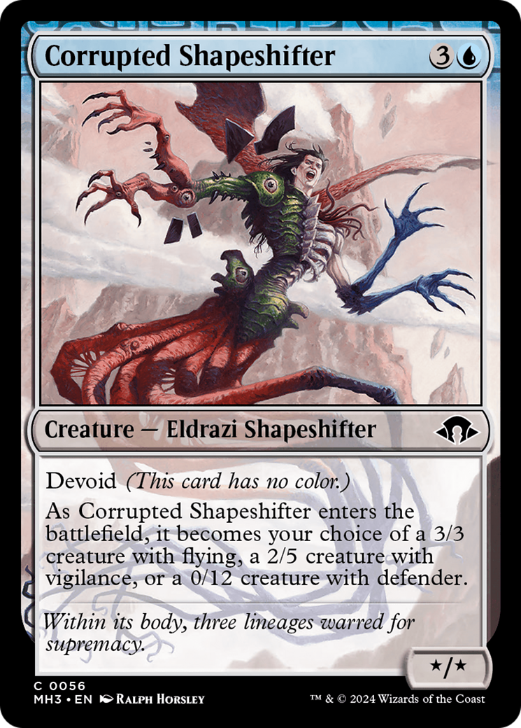 Corrupted Shapeshifter [Modern Horizons 3] | PLUS EV GAMES 