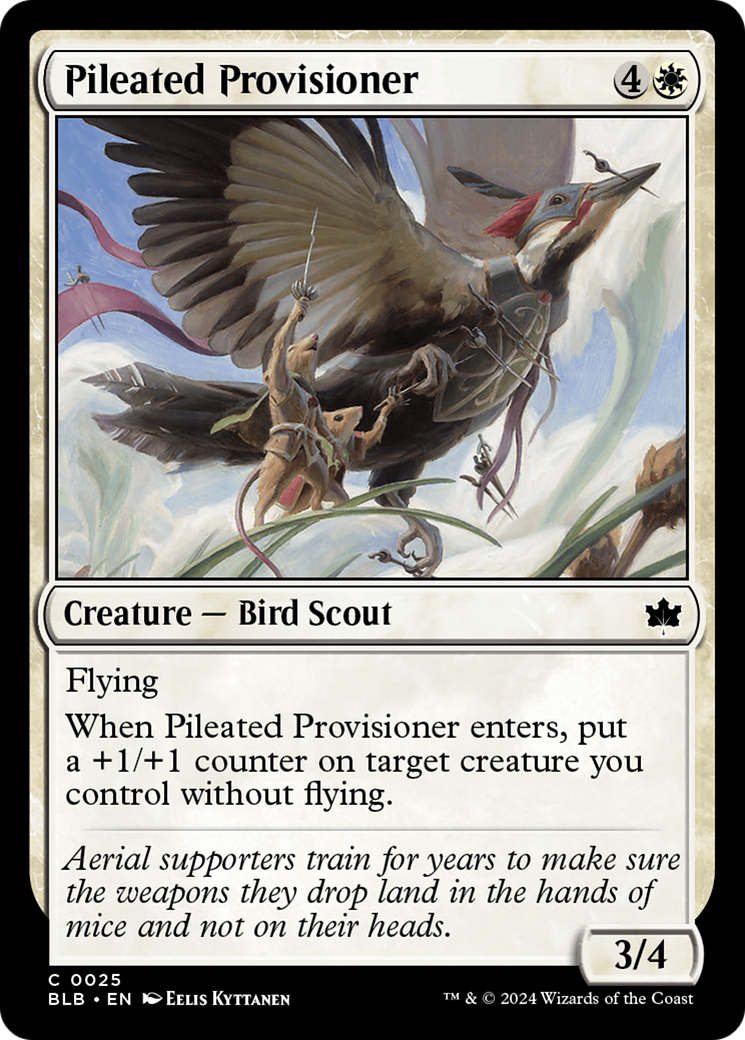 Pileated Provisioner [Bloomburrow] | PLUS EV GAMES 