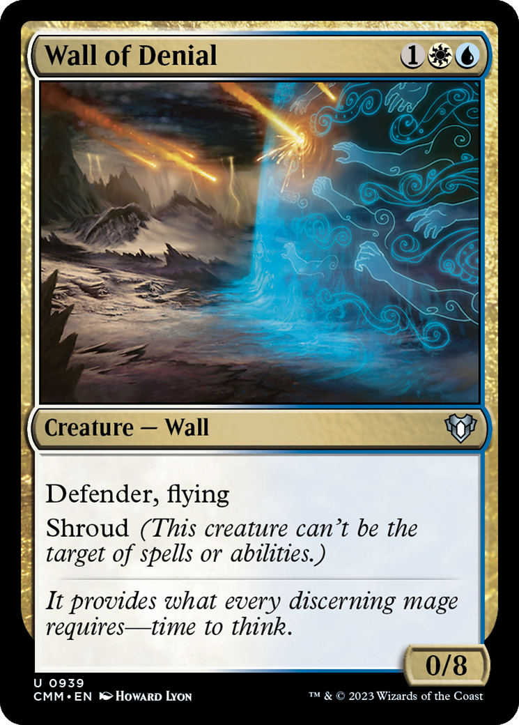 Wall of Denial [Commander Masters] | PLUS EV GAMES 