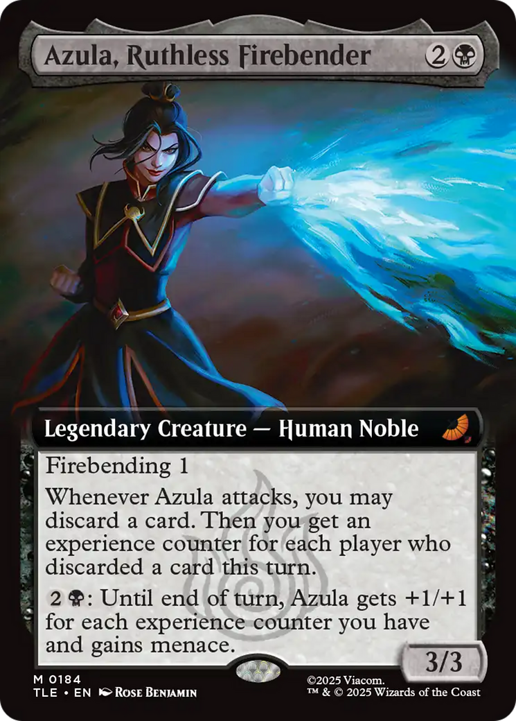 Azula, Ruthless Firebender (Extended Art) [Avatar: The Last Airbender: Eternal-Legal] | PLUS EV GAMES 