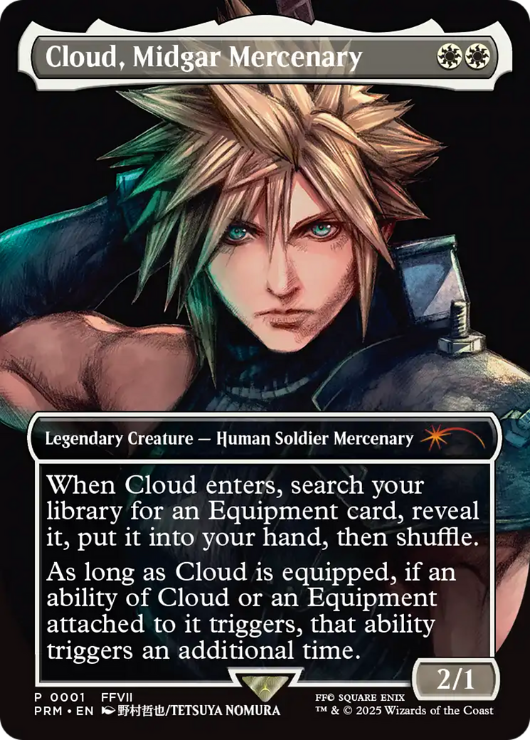 Cloud, Midgar Mercenary [Pro Tour Promos] | PLUS EV GAMES 