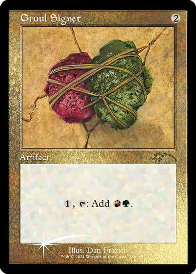 Gruul Signet (Retro) (Foil Etched) [Secret Lair Drop Series] | PLUS EV GAMES 