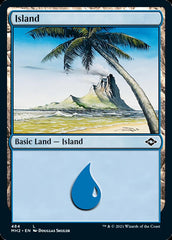 Island (484) (Foil Etched) [Modern Horizons 2] | PLUS EV GAMES 