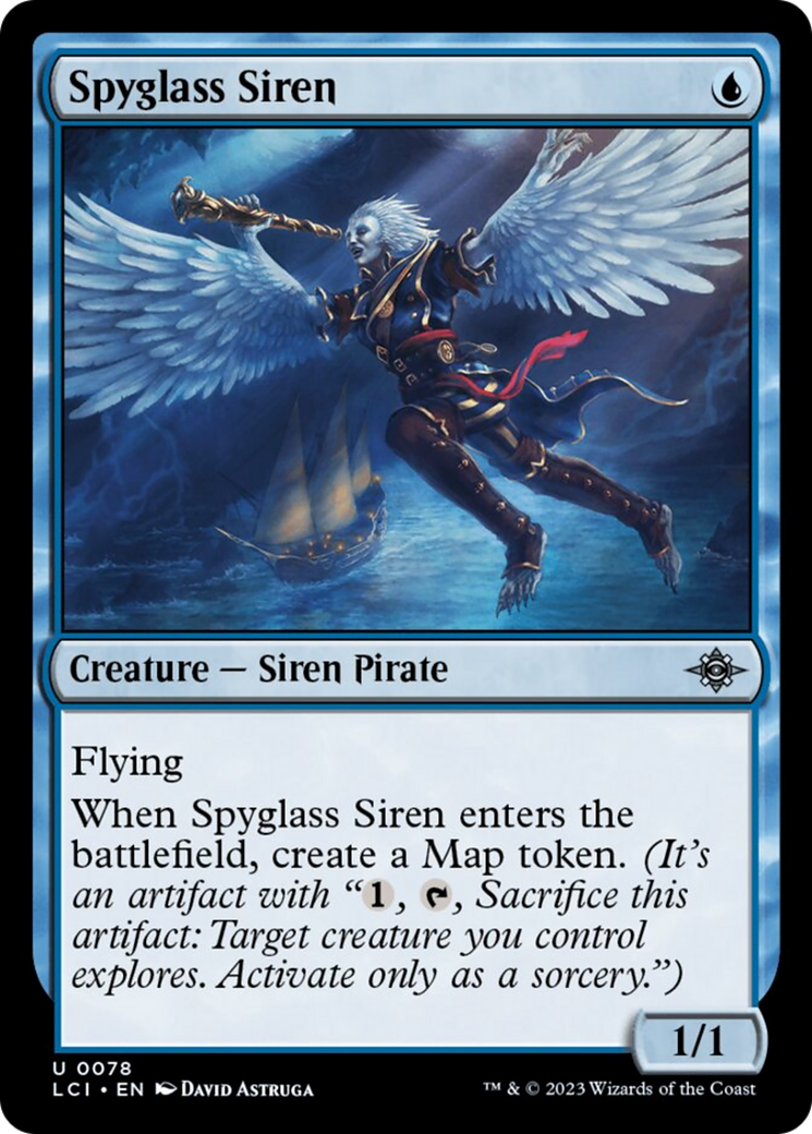 Spyglass Siren [The Lost Caverns of Ixalan] | PLUS EV GAMES 