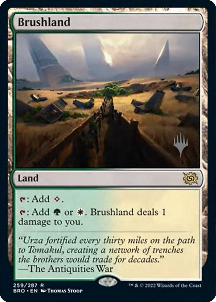 Brushland (Promo Pack) [The Brothers' War Promos] | PLUS EV GAMES 