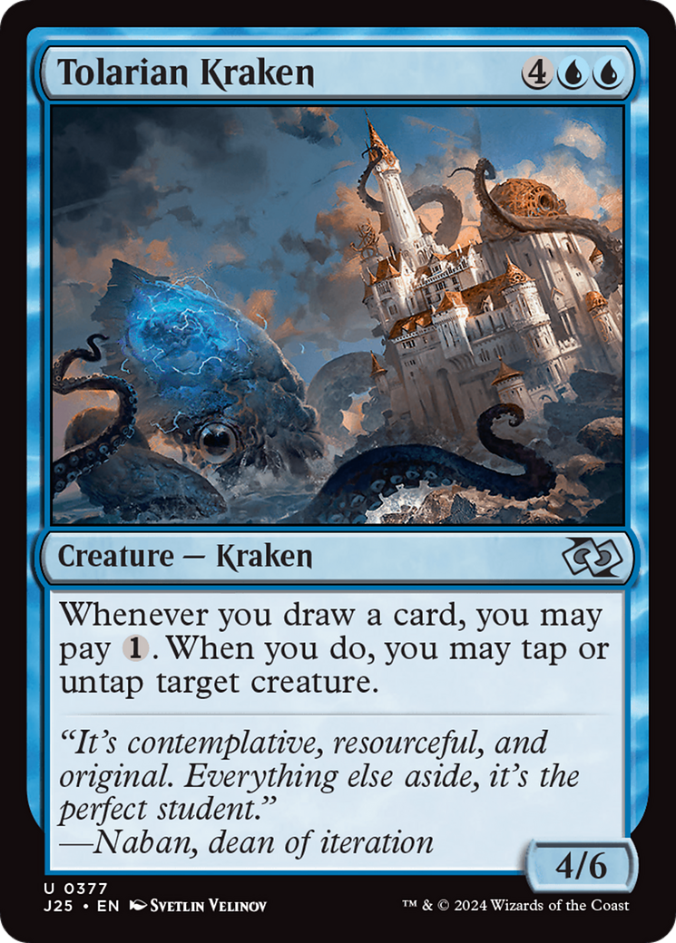 Tolarian Kraken [Foundations Jumpstart] | PLUS EV GAMES 