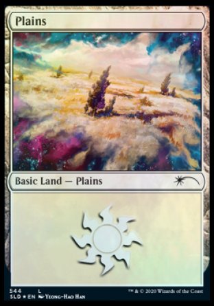 Plains (Enchanted) (544) [Secret Lair Drop Promos] | PLUS EV GAMES 