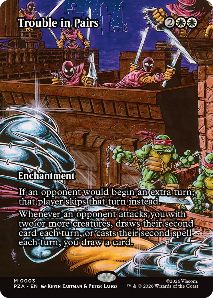 Trouble in Pairs (Borderless) [Teenage Mutant Ninja Turtles Eternal-Legal] | PLUS EV GAMES 
