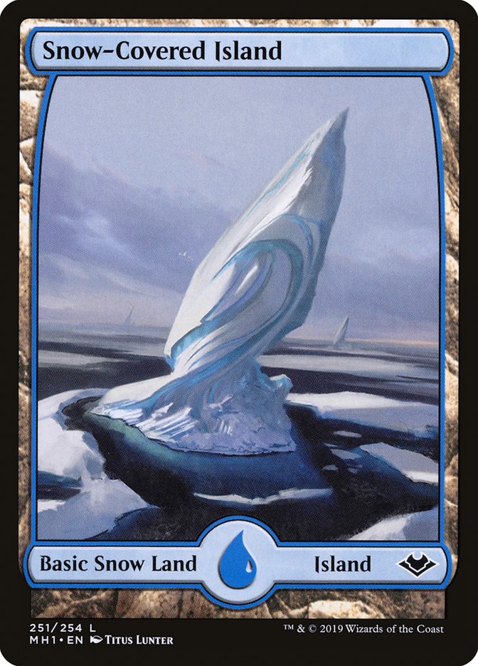 Snow-Covered Island [Modern Horizons] | PLUS EV GAMES 