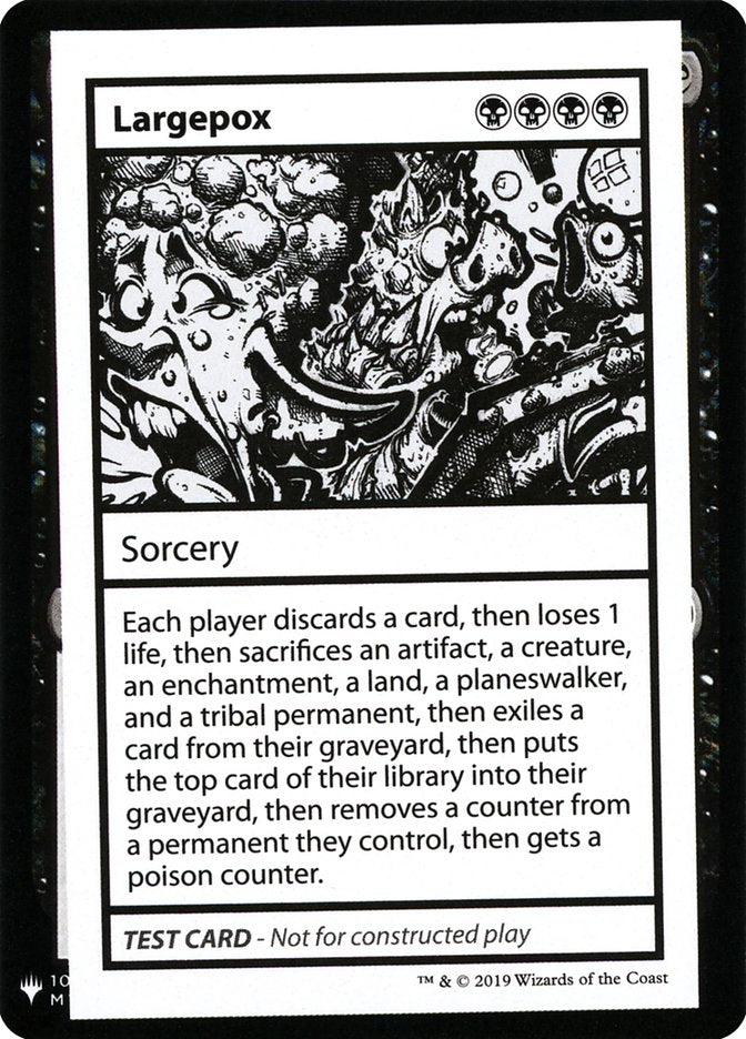 Largepox [Mystery Booster Playtest Cards] | PLUS EV GAMES 