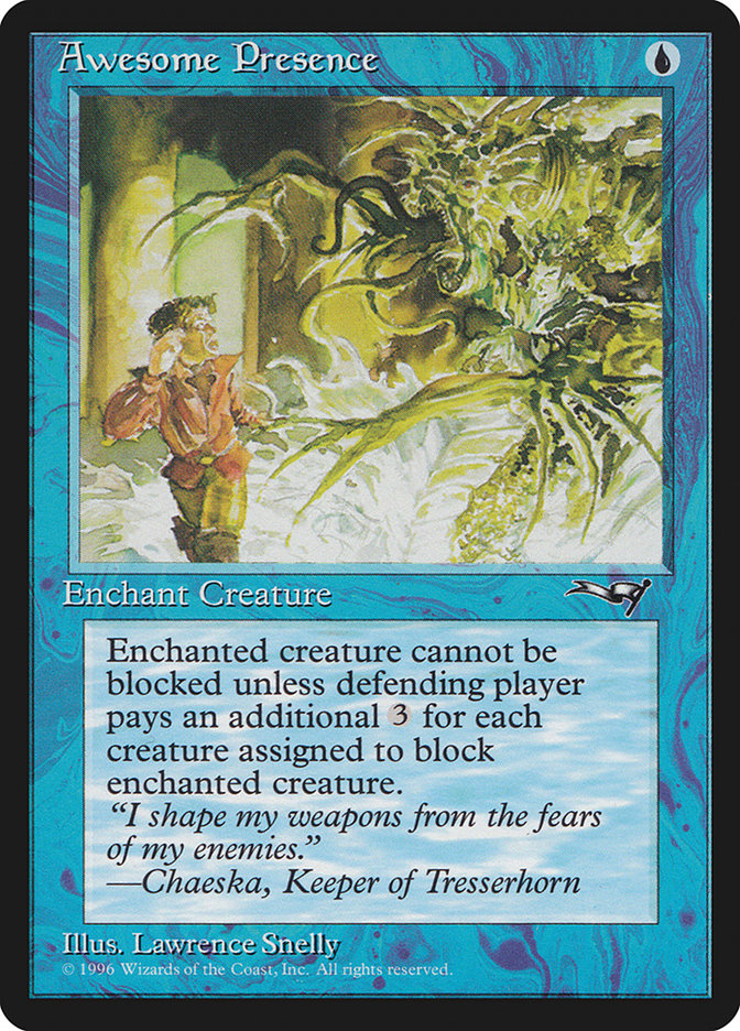 Awesome Presence (Creature Side) [Alliances] | PLUS EV GAMES 