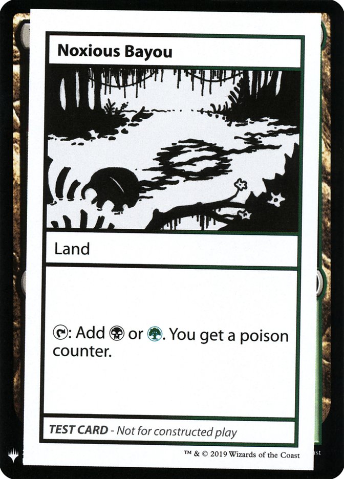 Noxious Bayou [Mystery Booster Playtest Cards] | PLUS EV GAMES 