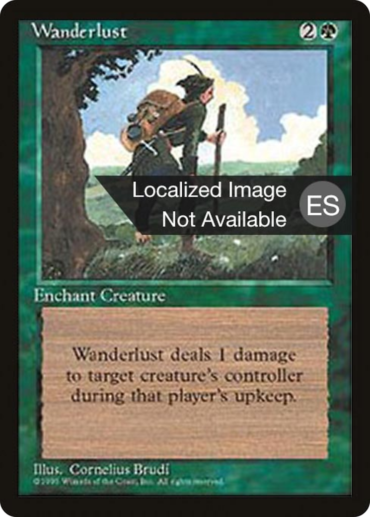 Wanderlust [Fourth Edition Foreign Black Border]