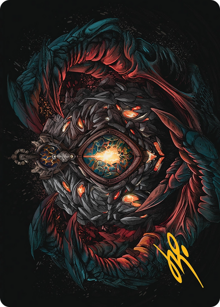 Mox Jasper Art Card (41/54) [Tarkir: Dragonstorm Art Series] | PLUS EV GAMES 