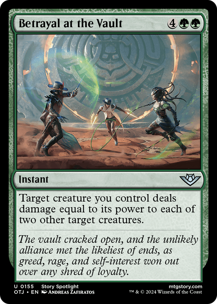 Betrayal at the Vault [Outlaws of Thunder Junction]