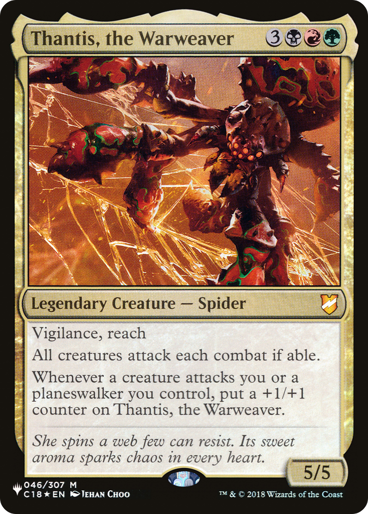 Thantis, the Warweaver [The List Reprints] | PLUS EV GAMES 