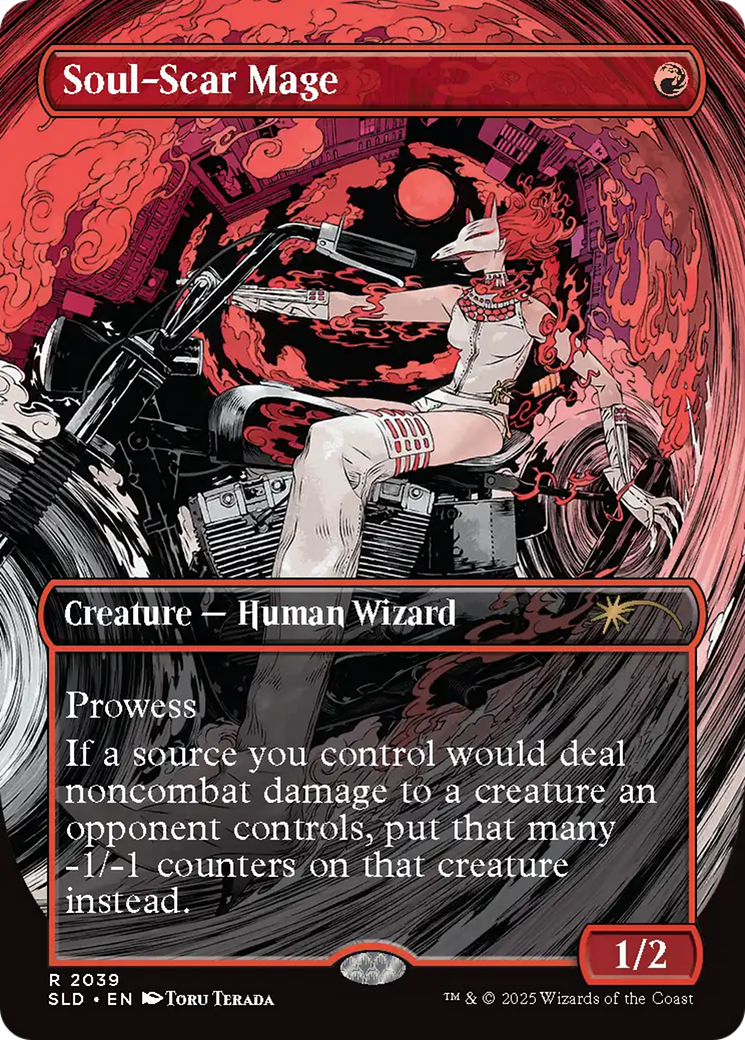 Soul-Scar Mage (2039) (Rainbow Foil) [Secret Lair Drop Series] | PLUS EV GAMES 