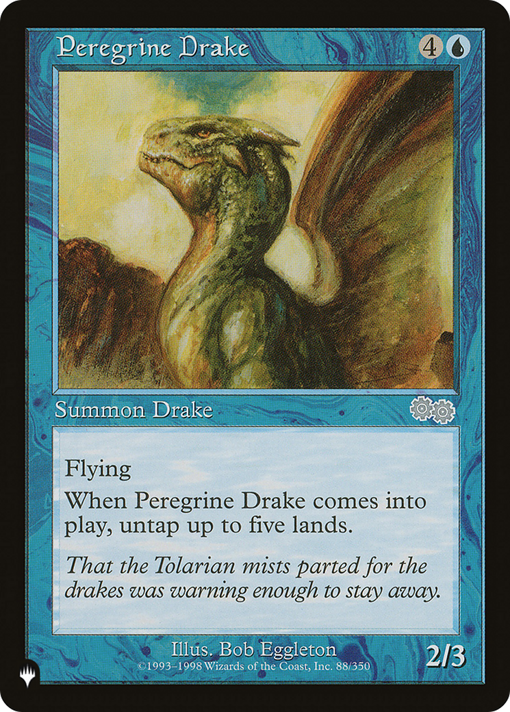 Peregrine Drake [The List Reprints] | PLUS EV GAMES 