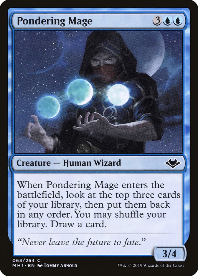 Pondering Mage [Modern Horizons] | PLUS EV GAMES 