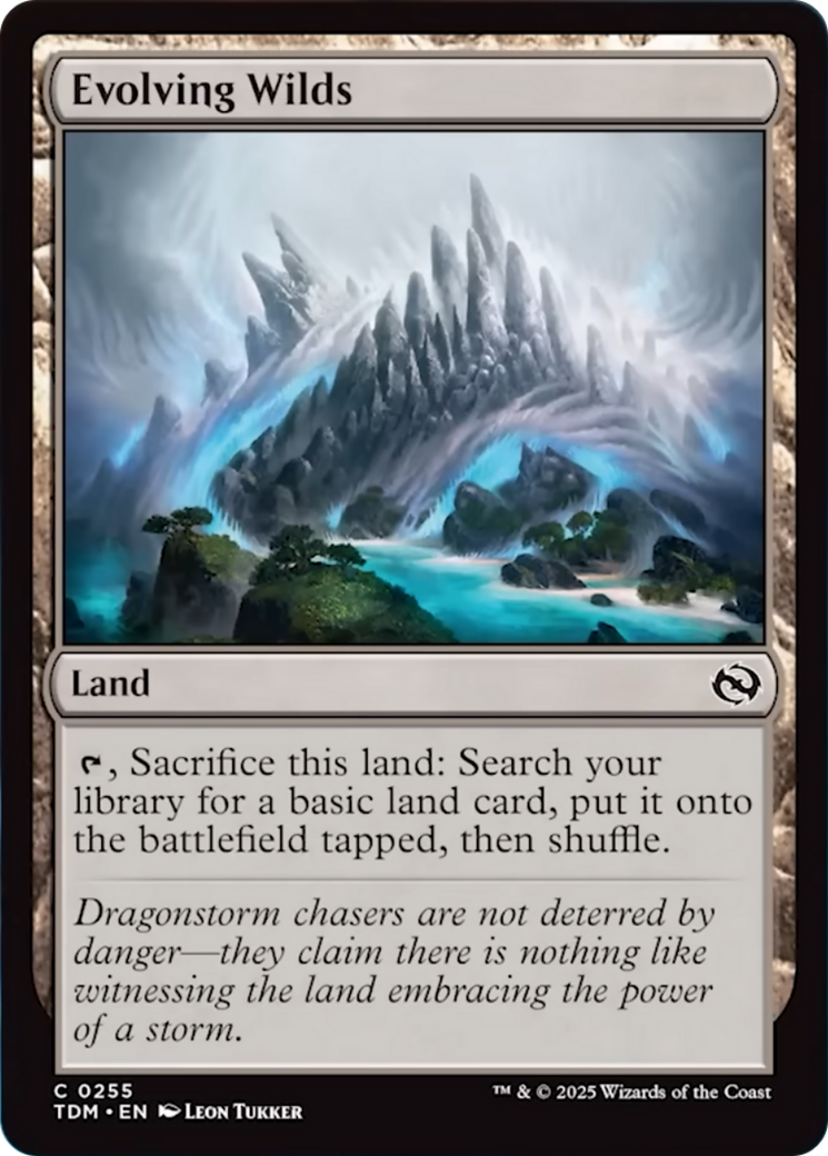 Evolving Wilds [Tarkir: Dragonstorm] | PLUS EV GAMES 