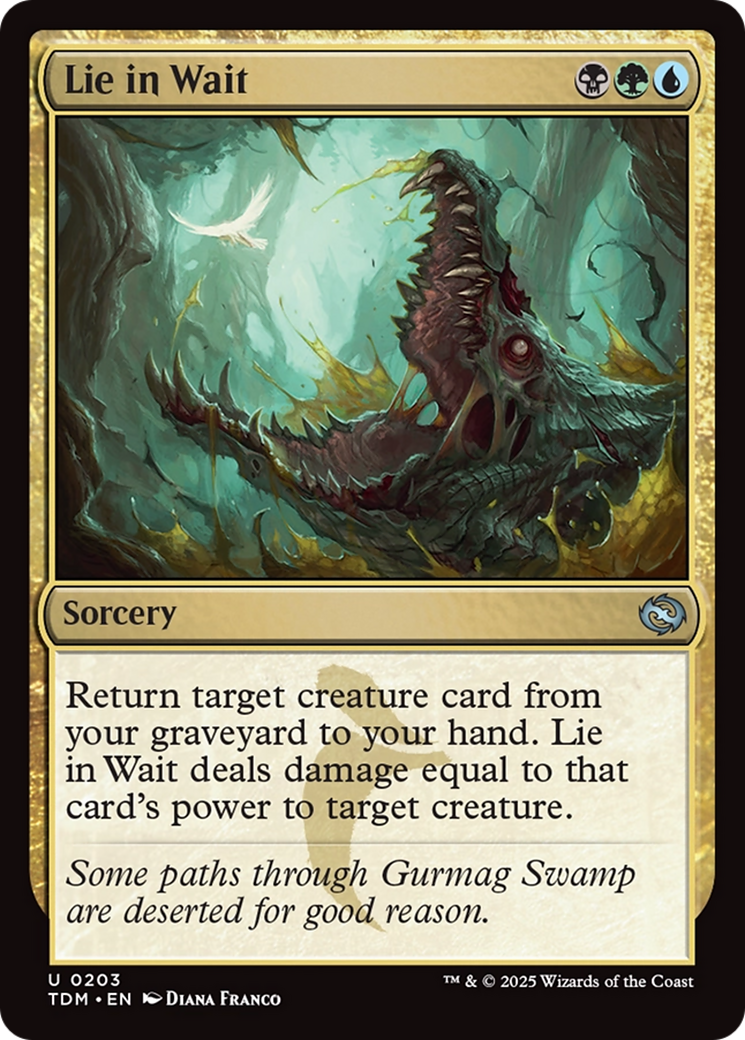 Lie in Wait [Tarkir: Dragonstorm] | PLUS EV GAMES 