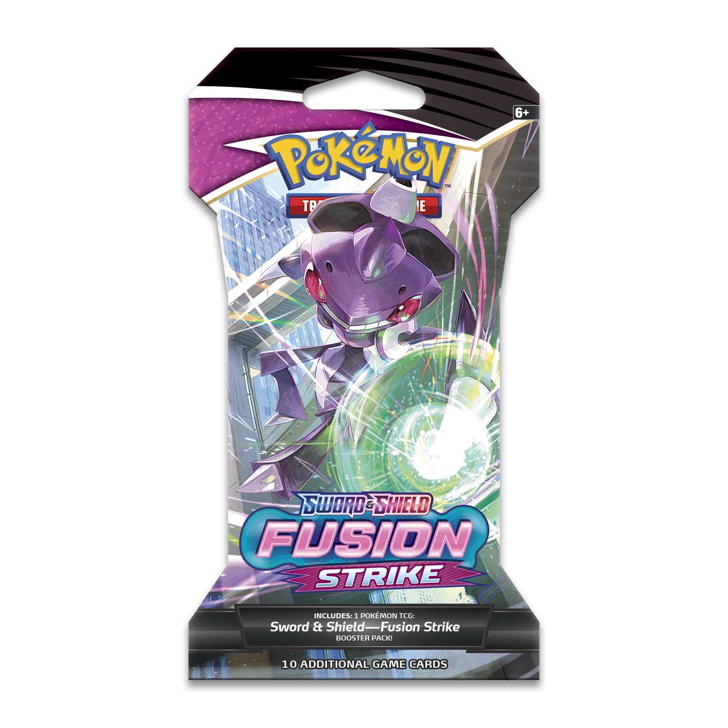 Sword & Shield: Fusion Strike - Sleeved Booster Pack | PLUS EV GAMES 