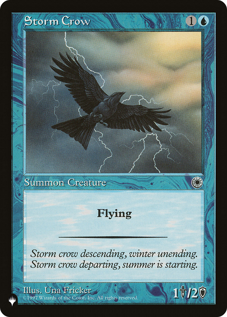 Storm Crow (POR) [The List Reprints] | PLUS EV GAMES 