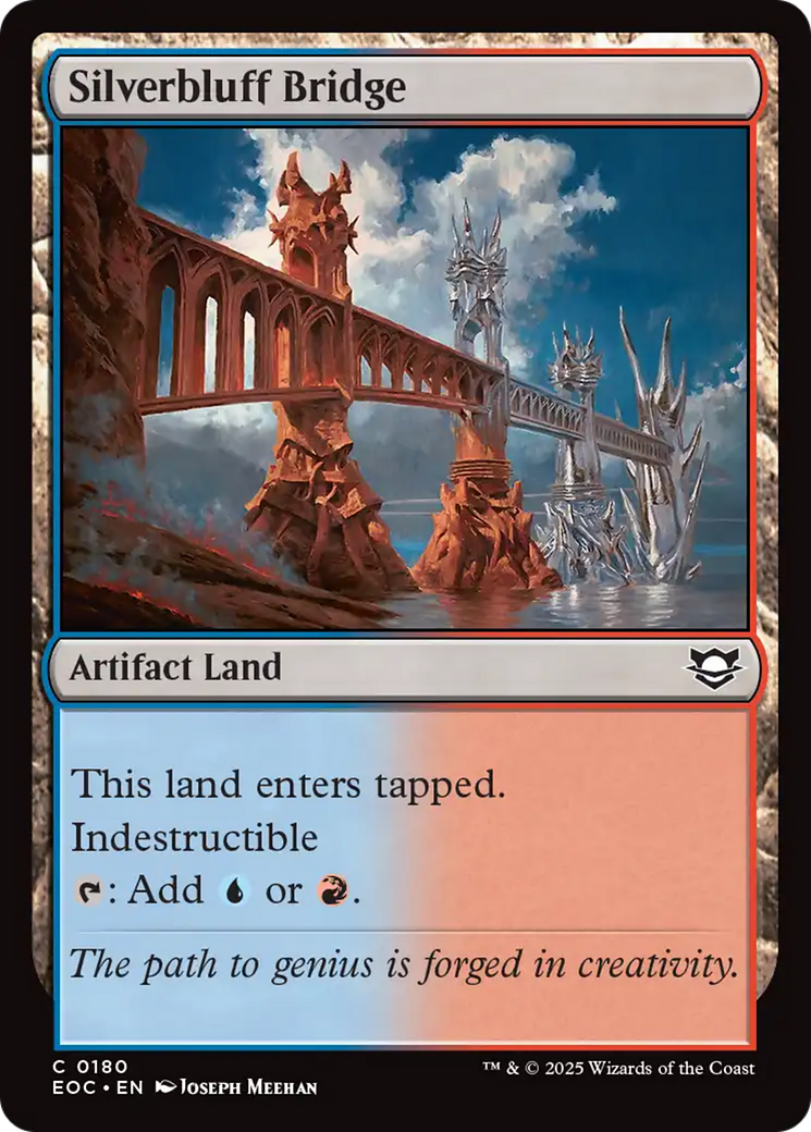 Silverbluff Bridge [Edge of Eternities Commander] | PLUS EV GAMES 