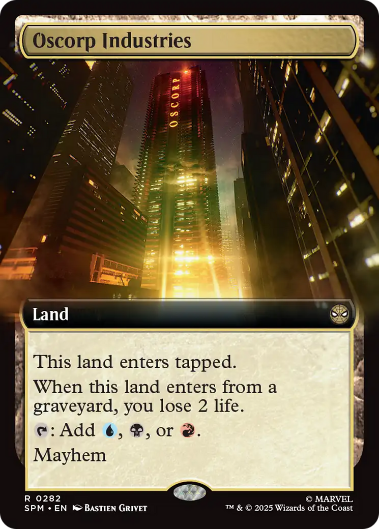 Oscorp Industries (Extended Art) [Marvel's Spider-Man] | PLUS EV GAMES 