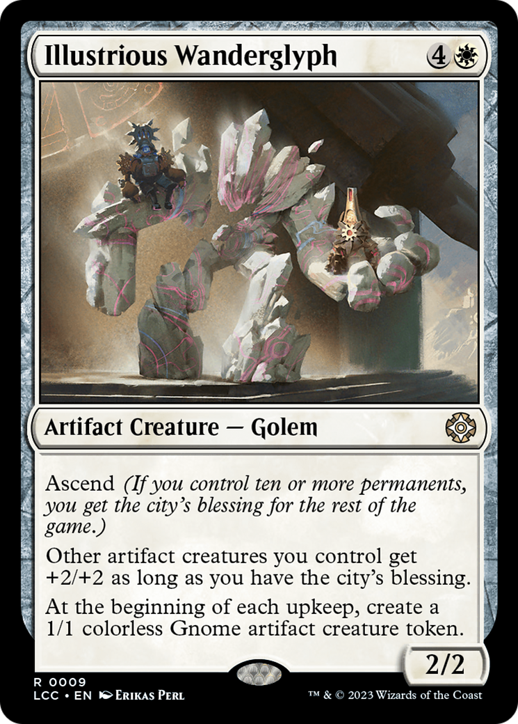 Illustrious Wanderglyph [The Lost Caverns of Ixalan Commander] | PLUS EV GAMES 
