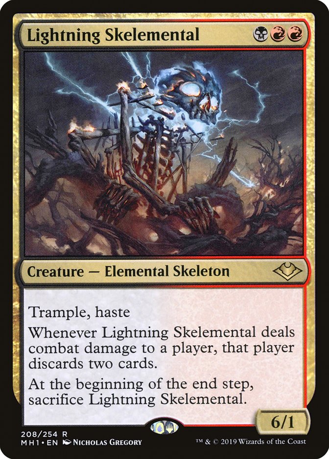 Lightning Skelemental [Modern Horizons] | PLUS EV GAMES 