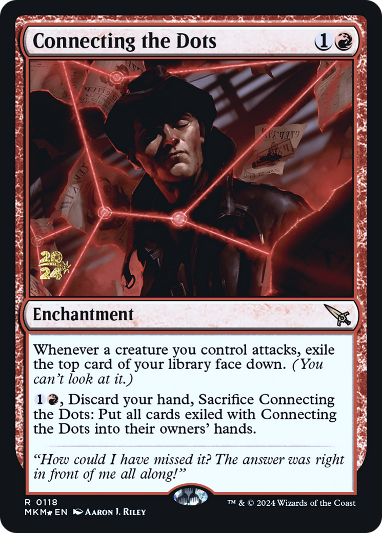 Connecting the Dots [Murders at Karlov Manor Prerelease Promos] | PLUS EV GAMES 