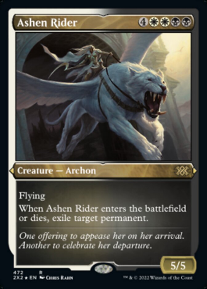 Ashen Rider (Foil Etched) [Double Masters 2022] | PLUS EV GAMES 