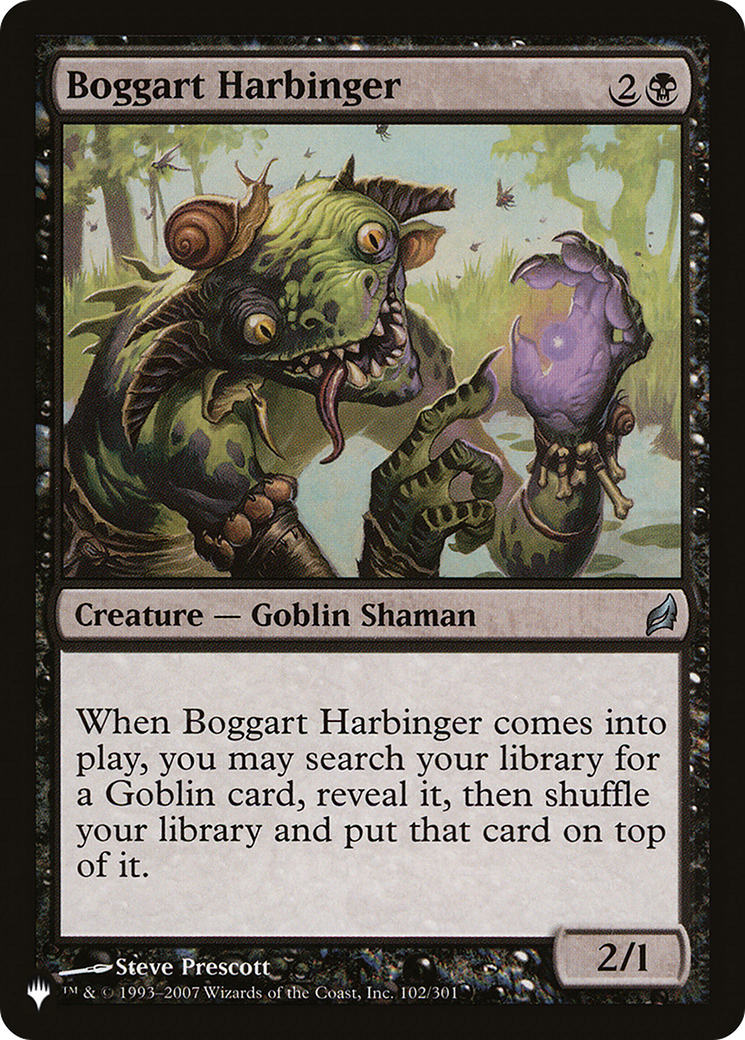 Boggart Harbinger [The List Reprints] | PLUS EV GAMES 