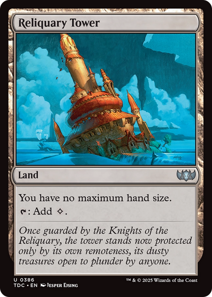 Reliquary Tower [Tarkir: Dragonstorm Commander] | PLUS EV GAMES 