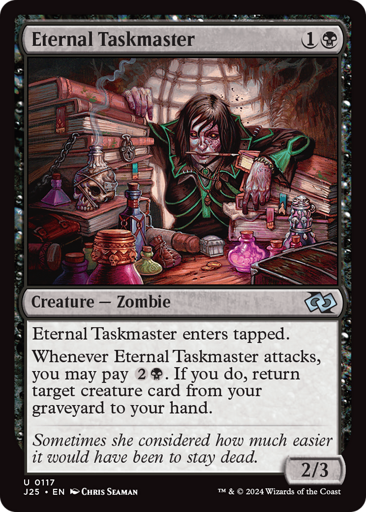 Eternal Taskmaster [Foundations Jumpstart] | PLUS EV GAMES 