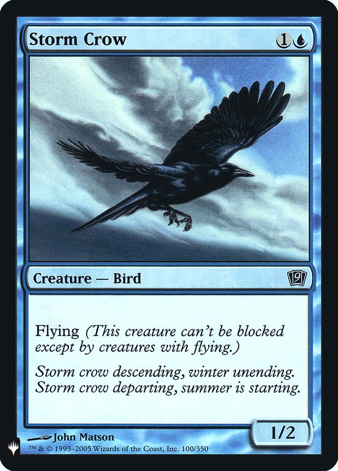 Storm Crow [Mystery Booster] | PLUS EV GAMES 