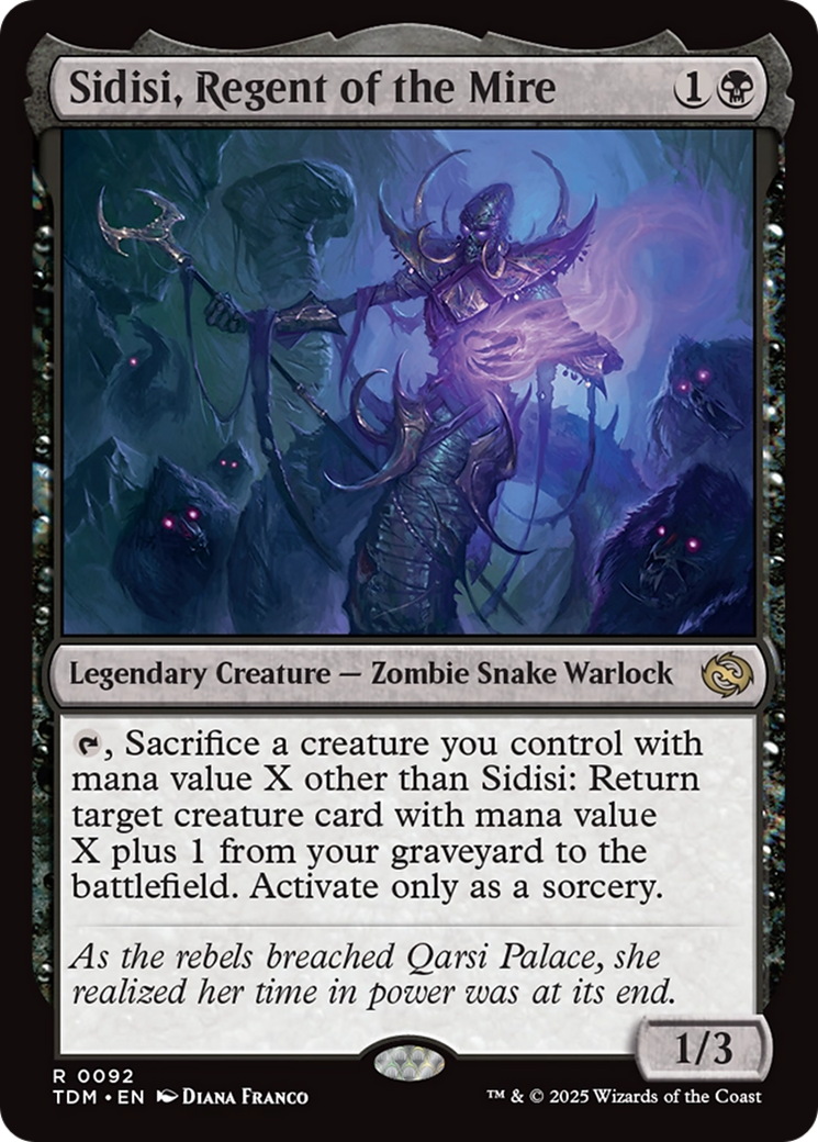 Sidisi, Regent of the Mire [Tarkir: Dragonstorm] | PLUS EV GAMES 